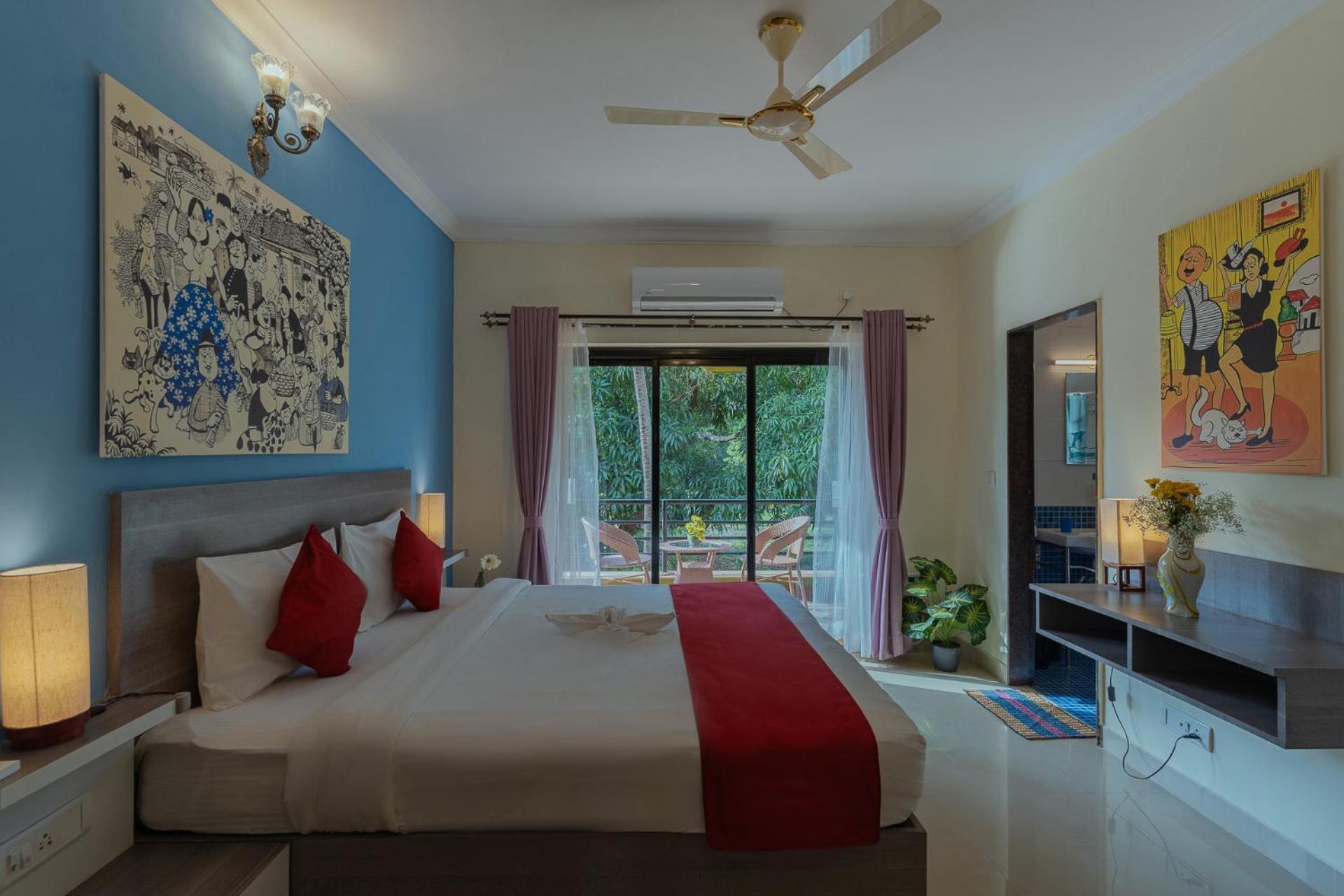 Treehouse Blue Hotel & Villas Colva Exteriér fotografie