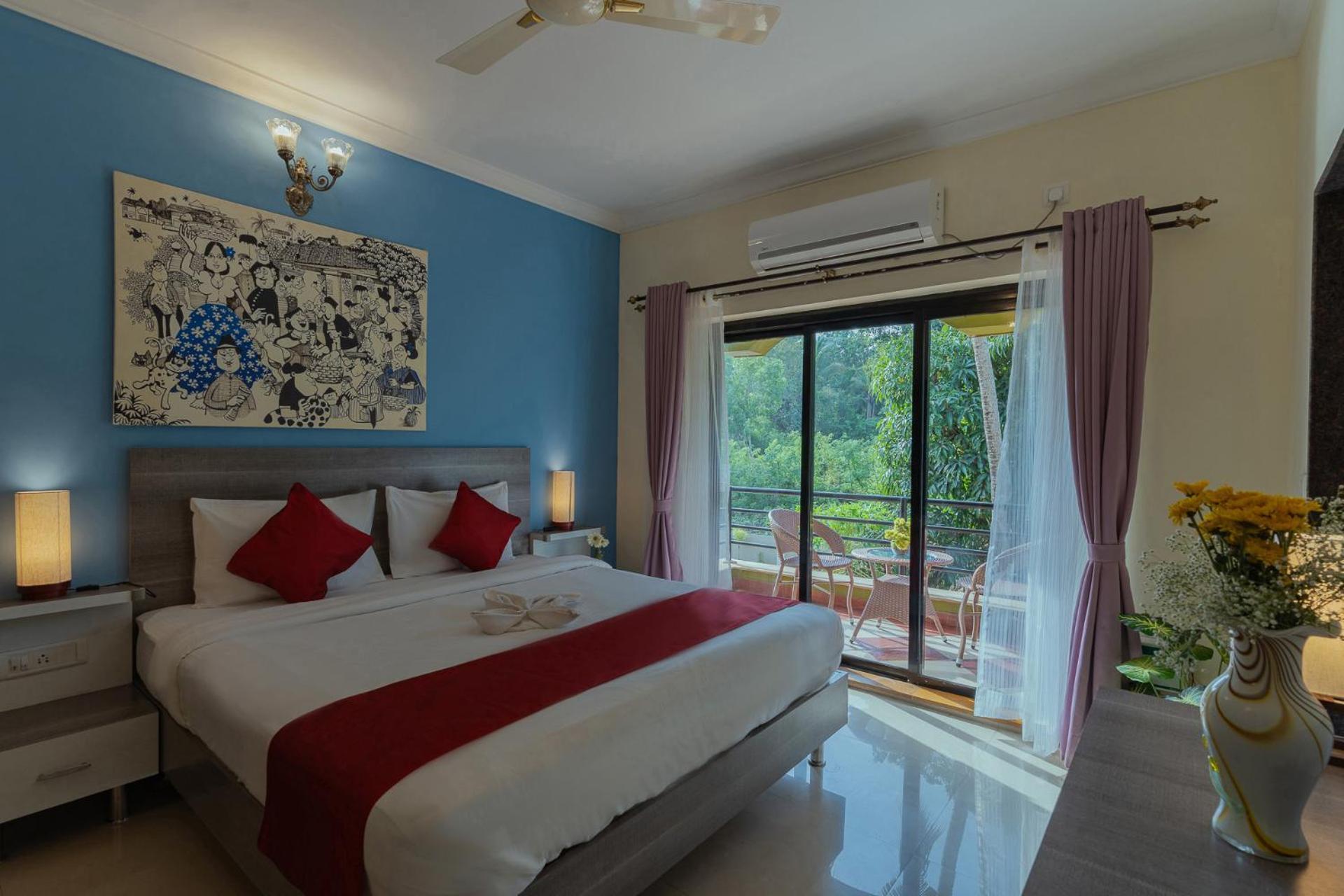 Treehouse Blue Hotel & Villas Colva Exteriér fotografie